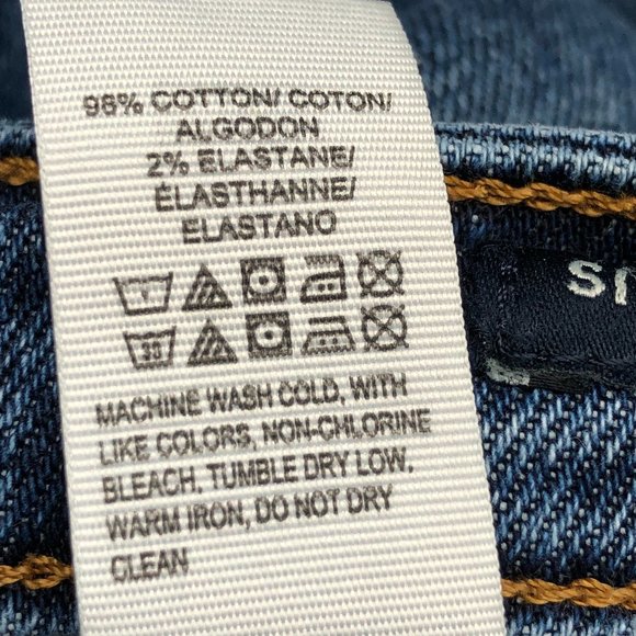 Lucky Brand Distressed Straight Jeans Minimalist Trending Timeless - Picture 12 of 12